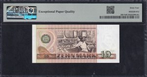 Germany (GDR), 10 Mark, 1971 (1985), Choice UNC 64 EPQ, ''REPLACEMENT''