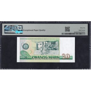 Germany (GDR), 20 Mark, 1975, Gem UNC 66 EPQ,