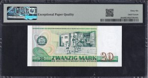 Germany (GDR), 20 Mark, 1975, Gem UNC 66 EPQ,