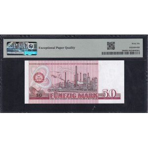 Germany (GDR), 50 Mark, 1971 (1986), Gem UNC 66 EPQ,