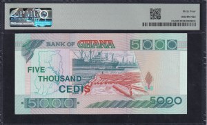 Ghana, 5000 Cedis, 1996, Choice UNC 64