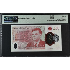 Great Britain, 50 Pounds, 2020 (2021), Gem UNC 66 EPQ