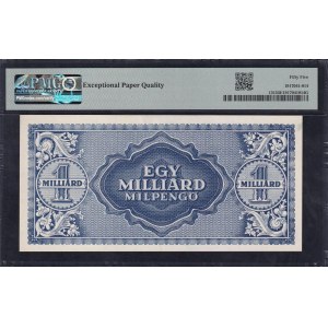 Hungary, 1 Milliard Milpengo, 1946, About UNC 55 EPQ