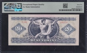 Hungary, 20 Forint, 1975, Gem UNC 65 EPQ