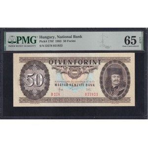 Hungary, 50 Forint, 1983, Gem UNC 65 EPQ