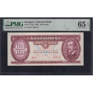 Hungary, 100 Forint, 1992, Gem UNC 65 EPQ