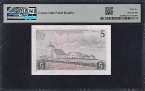 Iceland, 5 Kronur, 1957, Gem UNC 66 EPQ