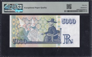 Iceland, 5000 Kronur, 2001, Gem UNC 66 EPQ