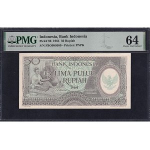 Indonesia, 50 Rupiah, 1964, Choice UNC 64