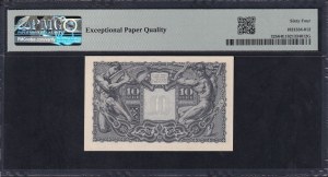 Italy, 10 Lire, 1944, Choice UNC 64 EPQ