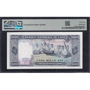 Laos, 5000 Kip, 1975, Choice UNC 64 EPQ