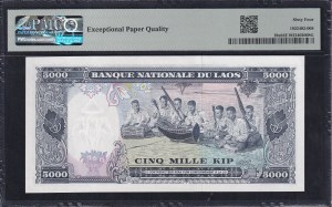Laos, 5000 Kip, 1975, Choice UNC 64 EPQ
