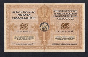Latvia, 25 Rubles, 1919, XF