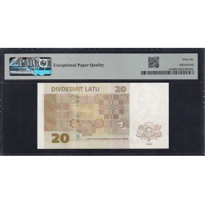 Latvia, 20 Latu, 2004, Gem UNC 66 EPQ