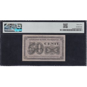Lithuania, 50 Centu, 1922, Choice Very Fine 35
