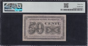 Lithuania, 50 Centu, 1922, Choice Very Fine 35