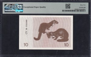 Lithuania, 10 Talonas, 1991, Gem UNC 65 EPQ