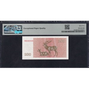 Lithuania, 200 Talonas, 1992, Gem UNC 65 EPQ