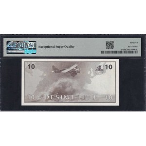 Lithuania, 10 Litu, 1991 (1993), Gem UNC 66 EPQ