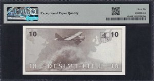 Lithuania, 10 Litu, 1991 (1993), Gem UNC 66 EPQ