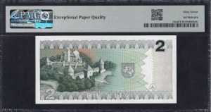 Lithuania, 2 Litai, 1993, Superb Gem UNC 67 EPQ