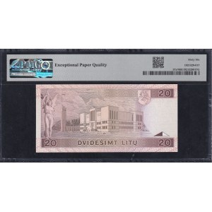 Lithuania, 20 Litu, 1993 (1994), Gem UNC 66 EPQ, Replacement