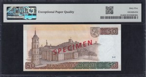 Lithuania, 50 Litu, 1998, Gem UNC 65 EPQ, 