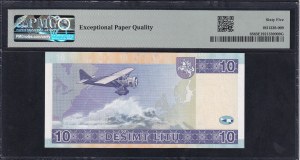 Lithuania, 10 Litu, 2001, Gem UNC 65 EPQ,