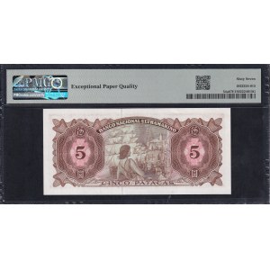 Macau, 5 Patacas, 1976, Superb Gem UNC 67 EPQ