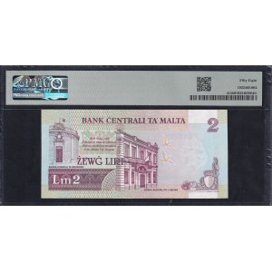 Malta, 2 Liri, 1967 (1989), Choice About UNC 58