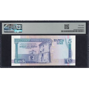 Malta, 5 Liri, 1967 (1994), Choice About UNC 58
