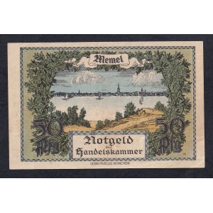 Memel, 1/2 Mark, 1922, AU