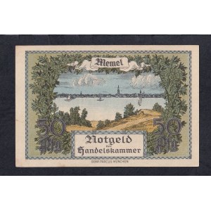 Memel, 1/2 Mark, 1922, AU