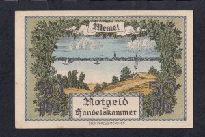 Memel, 1/2 Mark, 1922, AU