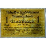 Memel, 1 Mark, 1922, AU