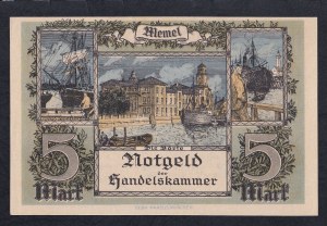 Memel, 5 Mark, 1922, aUNC
