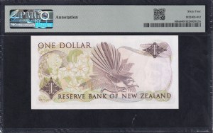 New Zealand, 1 Dollar, 1981-85, Choice UNC 64