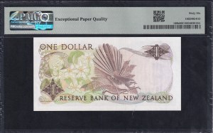 New Zealand, 1 Dollar, 1985-89, Gem UNC 66 EPQ