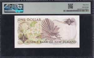 New Zealand, 1 Dollar, 1981-92, Choice UNC 64