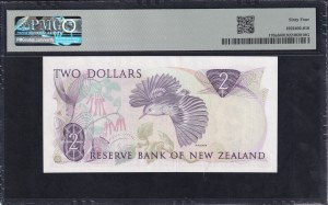 New Zealand, 2 Dollar, 1981-85, Choice UNC 64