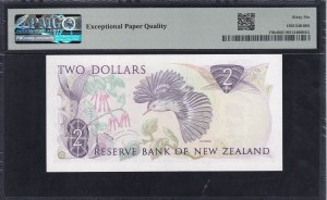New Zealand, 2 Dollars, 1981-92, Gem UNC 66 EPQ