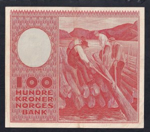 Norway, 100 Kroner, 1960, XF