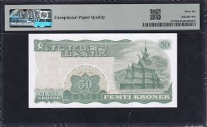 Norway, 50 Kroner, 196-83, Gem UNC 66 EPQ
