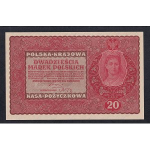 Poland, 20 Marek, 1919, UNC