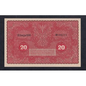 Poland, 20 Marek, 1919, UNC