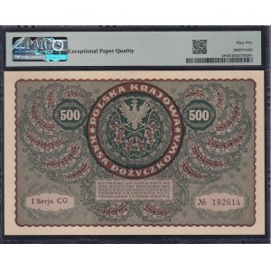 Poland, 500 Marek, 1919, Gem UNC 65 EPQ