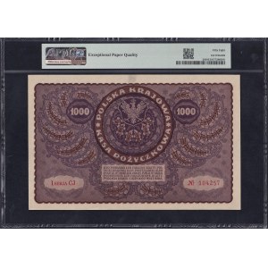 Poland, 1000 Marek, 1919, Choice About UNC 58 EPQ