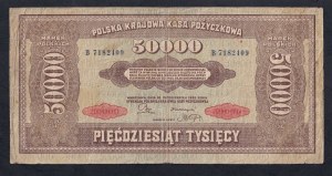 Poland, 50000 Marek Polskich, 1922, F