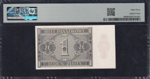 Poland, 1 Zloty, 1938, Choice UNC 64