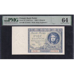 Poland, 5 Zlotych, 1930, Choice UNC 64